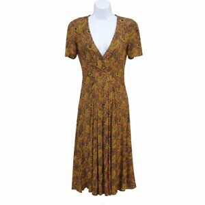 NWOT Free People Paisley Midi Dress | Size 4